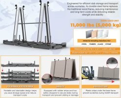 Abaco Folding One-Stop A-Frame 11872-AC - On Page