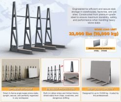 Abaco Heavy Duty Single Side A-Frame 100 - On Page