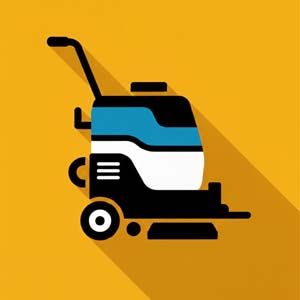 Polishing machine for granite surfaces