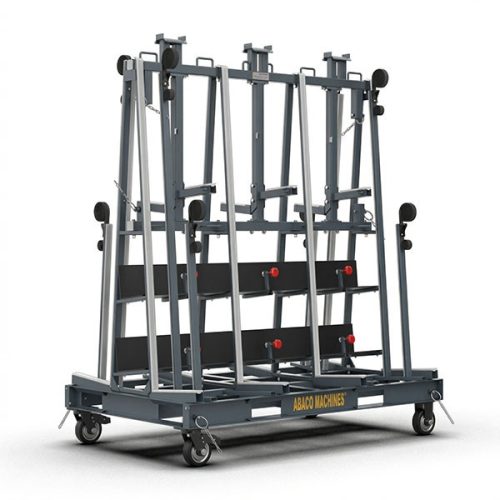 Abaco Bi-Level A-Frame 7267 2T M2 for stone slab storage and transport