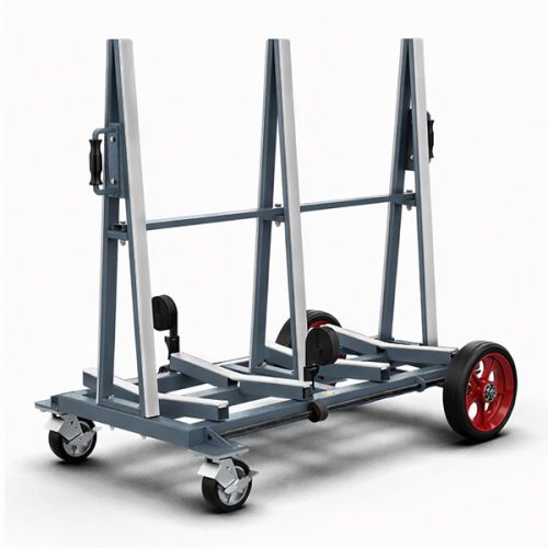 Abaco Economy Double Sided Slab Buggy Solid EDSBG1320S for storing and transporting stone slabs
