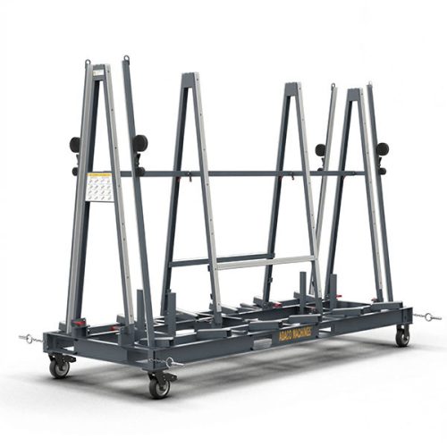 Abaco Folding One-Stop A-Frame 11872 for stone slab transport and storage