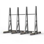 Abaco Heavy Duty Double Side A-Frame 100 for slab storage and organization