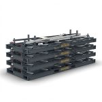 Abaco Heavy-Duty Folding One-Stop A-Frame 11872 for stone slab storage and handling