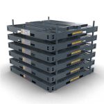 Abaco Heavy-Duty Multi-Material Bundle Rack 8970 for slab bundle storage and transport