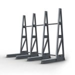 Abaco Heavy Duty Single Side A-Frame 100 for slab storage and organization