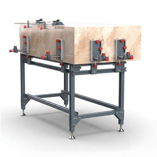 Abaco Miter Set Clamp 120 for positioning and joining stone slabs