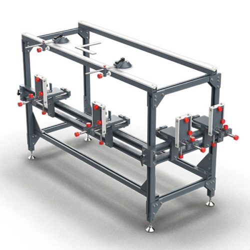 Abaco Miter Set Clamp 150 for positioning and joining stone slabs