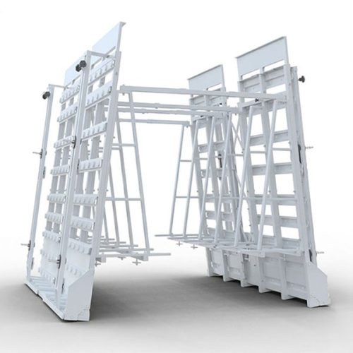 Abaco Multi Adjustable Dropside Truck A-Frame 9076 for glass sheet transport