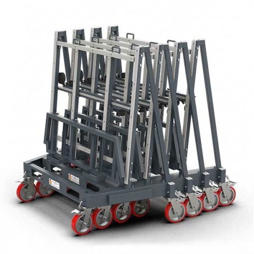 Abaco Nesting Single Sided Cart 6432 for stone slab transport