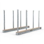 Abaco QLI Universal Bundle Slab Rack 010 Pro Galvanized for slab storage