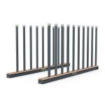 Abaco QLI Universal Slab Rack 010 Pro for stone slab storage