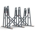 Abaco Triple Side Folding Truck A-Frame 056 for stone slab transport