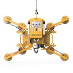 Abaco Vacuum Lifter 1000 Pro for lifting and installing large glass sheets