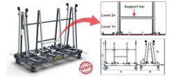 Abaco Folding One-Stop A-Frame 8759 - On Stop