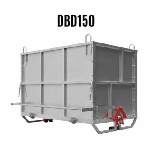 Abaco Drop Bottom Dumpster 150 for warehouse waste handling