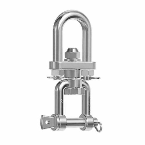 Abaco Swivel Shackle 1500 for 360-degree slab rotation