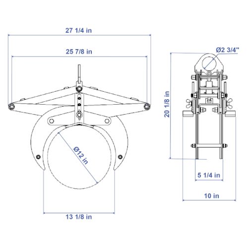 Aardwolf RBL305 Round Bar Lifter - Imagen Gallery 2 - Plans