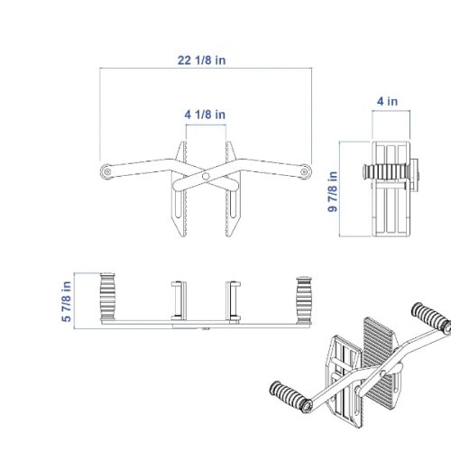 Aardwolf Carry Clamp for Stone SCC05 White - Imagen Gallery
