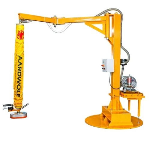 Aardwolf Mobile Vacuum Tube Lifter AVTL1 for lifting and handling carton boxes