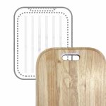1-3/4 DOUBLE BOWL Z201 wood cutting board for compatible sink models