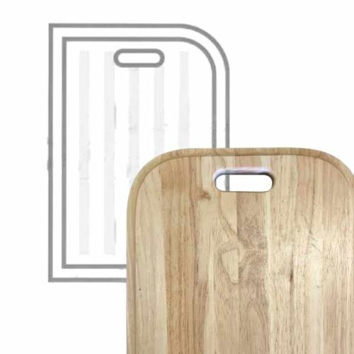 1-3/4 Single Bowl 301 wood cutting board for compatible sink models