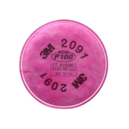3M 2091 P100 filter for 5000, 6000, and 7000 Series respirators