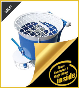 Sludge Dehydrators & Mortar Mixers