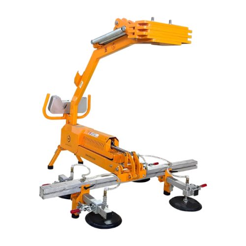 Aardwolf ARV-180E 180-degree rotation vacuum lifter for crane-assisted lifting of flat materials.