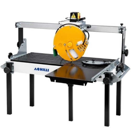 Achilli AMS 100 bench tile saw for cutting stone, porcelain, ceramic, glass, and concrete