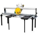 Achilli ANR 200 bench tile saw for cutting stone, porcelain, ceramic, glass, and concrete