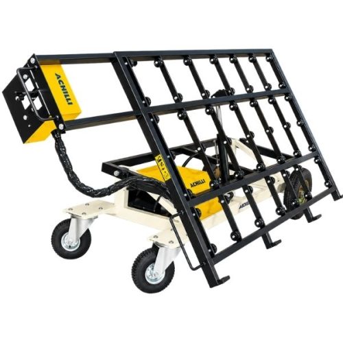 Achilli SC500 LC tilting slab transport cart for moving and positioning stone slabs