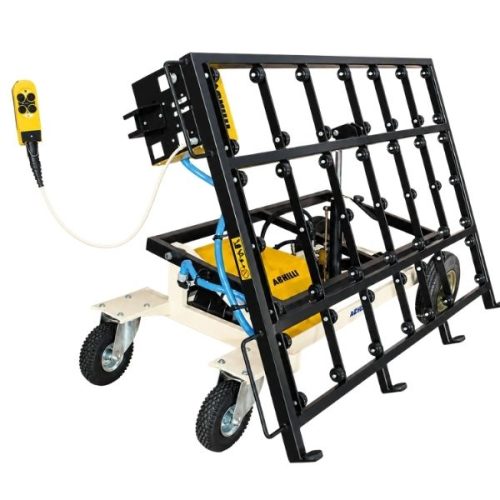 Achilli SC500 PC tilting slab transport cart for handling stone slabs