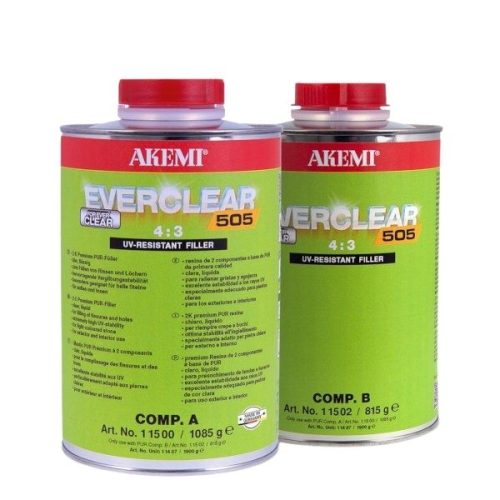 Akemi EVERCLEAR 505 Liquid for fissure strengthening and pore filling in light stone