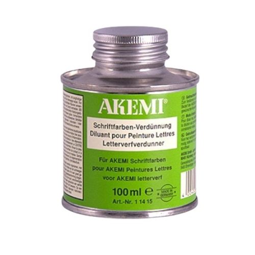 Akemi Lettering Color Thinner for AKEMI lettering colors