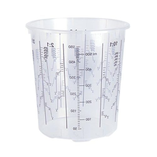 Akemi mixing cup for measuring marble fillers and AKEPOX adhesives