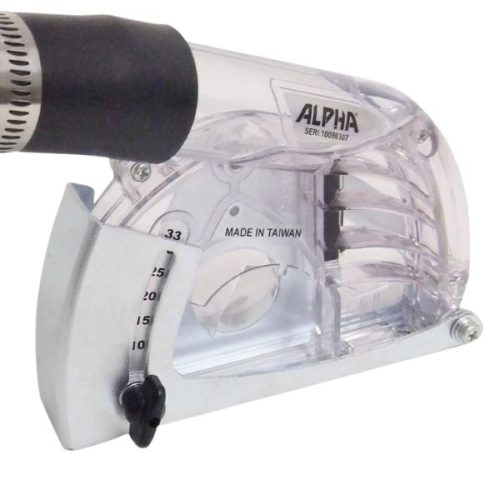 Alpha Ecoguard Type C dust collection cover for cutting with dry blades