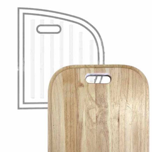 ARA 104 wood cutting board for compatible sink models