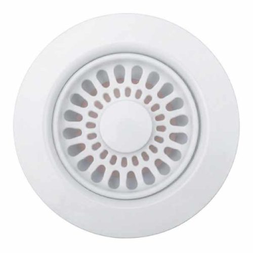 Iceberg basket strainer for standard kitchen sink drain holes