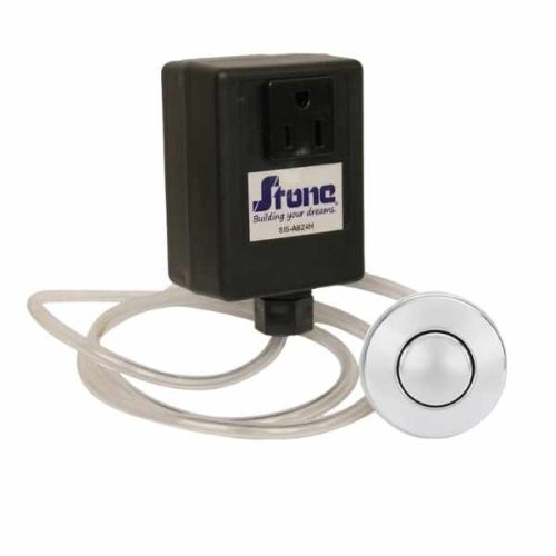 SIS-AS01 chrome air switch for sink or countertop