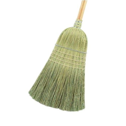 Corn-Fiber Blend Broom for everyday sweeping