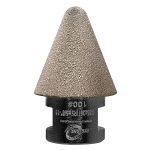 Cyclone Diamond Cone for expanding and smoothing holes in porcelain, UCS, and granite.