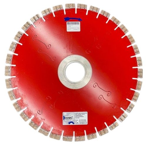 DIABU Red Eagle TITAN LINE 14-inch rail saw blade