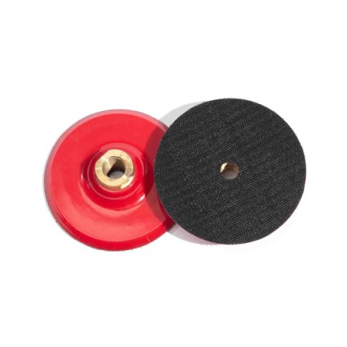 Diamax Plastic RED Backer Pad for Velcro stone polishing pads.