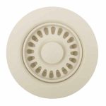 Wheat disposal flange for 3-1/2 inch disposer openings