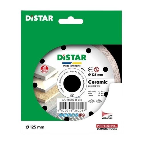 DiStar Ceramic 4.5″ diamond blade for cutting ceramic tile and porcelain gres