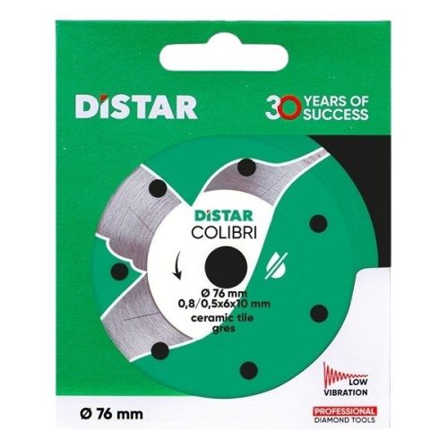 DiStar Colibri compact diamond blade for precision cutting ceramic and porcelain gres