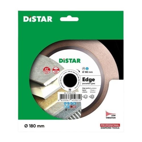 DiStar Edge 7″ diamond blade for 45 degree cutting porcelain gres tiles