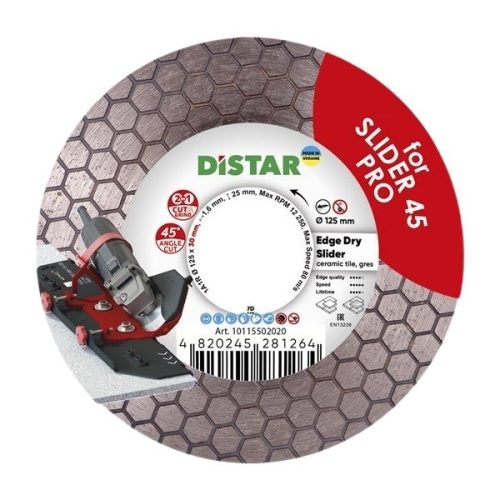 DiStar Edge Dry Slider diamond blade for cutting and edge grinding porcelain gres