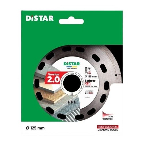 DiStar Esthete 2.0 5″ diamond blade for cutting ceramic tiles and glazed porcelain